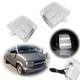 Clear White LED Corner Parking Side Marker Lamps For 1995-2005 Chevy Safari Van