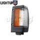 Right Passenger Black Side Marker Signal Light for 90-97 NISSAN D21 PICKUP TRUCK