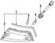 Genuine Ford Park Lamp Assembly F3KY-13201-A