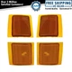 Side Marker Light Set Upper & Lower Fits Chevrolet GM2550143 GM2550144