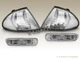 1999-2001 BMW E46 323/325/328/330/M3 4DOOR SEDAN CLEAR CORNER LIGHT SIDEMARKERS