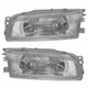 For 1997-2001 Mitsubishi Mirage Headlight Driver and Passenger Side Pair | Sedan