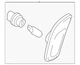 Genuine Mazda Side Marker Light NA1J-51-5F0B