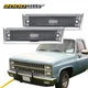 Pair Front Signal Side Marker Light Fit For 1981-1991 GMC Chevy Pickup Truck