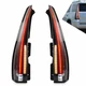 2* LED Tail Lights For 07-14 Chevy Suburban/Tahoe GMC Yukon Rear Lamp Clear Lens