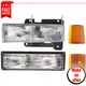 Headlight, Reflector, Side Marker, Turn Signal Light for 1988-1999 GMC C1500