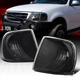 Fit 1997-2003 Ford F150 Expedition Euro Black Corner Lamps Turn Signal Lights
