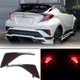 For 2016-2021 Toyota CHR C-HR Pair Rear Bumper Reflector Brake Light Lamp Pair