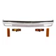 Bumper Face Bars Front for Chevy S-10 BLAZER S10 Pickup Jimmy S15 Chevrolet GMC