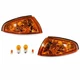 Amber Crystal Front Corner Signal Lights Fit NISSAN SKYLINE R32 GTR -1989-1994-