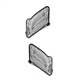 For Volvo S60 2011-2013 Park Light Assembly Driver and Passenger Side Pair CAPA