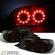 Smoke 2004-2008 Mazda Rx-8 Rx8 LED Tail Lights Rear Brake Lamps 04-08 Left+Right