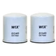 WIX Set of 2 Engine Oil Filters Spin-On For Chevy G30 Peugeot 304 404 504 505