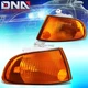 FOR 92-95 HONDA CIVIC 2/3-DOOR EJ1 EJ2 EG3 PAIR OF AMBER CORNER REFLECTOR LIGHTS