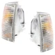Corner Light Pair 93-97 Volvo 850 GLT Base R T-5 AWD Turbo T-5R 2.4L 68177740