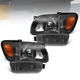 For Toyota Tacoma 2001-2004 Headlights Corner Signal Lights Bumper Lamp Black