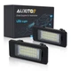 2pcs White 6000K LED License Plate Lights Lamps for BMW 3 Series E46 325i 330i D
