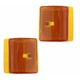 For GMC C3500 HD Side Marker Light 1994-2002 Driver and Passenger Pair Lower