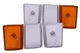 Anzo USA 521031 Chevrolet Clear 6 Pieces With Amber Reflectors Cornering Light A