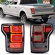 VLAND OLED Tail Lights Clear w/Animation For 2015-2020 Ford F150 Raptor Pair L+R
