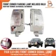 CHROME Side Turn Signal Parking Lamp Light For Nissan D21 Pickup Hardbody 90-97