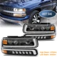 LED Headlights For 1999-2002 Chevy Silverado 2000-2006 Tahoe Suburban 1500 2500
