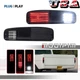Smoke Tail Lamps & LED Backup/Reverse Lights for FORD F150 F250 E150 Truck 73-79