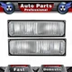 TYC Turn Signal/Parking Light Lens and Housing Front Set 2PCS For C1500 1988-89