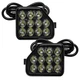 Oracle Rear Bumper LED Reverse Lights compatible with Jeep Wrangler JL 6000K SEE