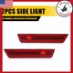 Red Lens Rear Bumper Reflector Lenses For 2008-2014 Dodge Challenger 68039505AA Red Lens Rear Bumper Reflector Lenses For 2008-2014 Dodge Challenger 68039505AA