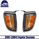 Corner Park Lights Assembly with Chrome Trim LH & RH For 2001-2004 Toyota Tacoma