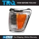 TRQ Left Corner Light Chrome Driver Side Fits 1992-1995 Toyota Pickup TO2520129