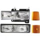 Headlight Kit For 94-98 GMC C1500 K1500 Yukon K1500 Suburban Left Composite Type