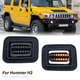 DRL Front Bumper Dynamic LED Turn Signal Parking Light For 2003-2009 Hummer H2
