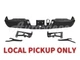 REAR BUMPER BLACK BAR BRACKET BRACE FOR DODGE RAM 2500 3500 2013-2017 w/o Ho
