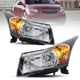 2PCS Front Headlamps Headlights Assembly For 2011-2015 Chevy Cruze 4-Door Sedan