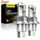 4X AUXITO H4 9003 LED Headlight Bulb Kit High Low Beam 6500K 24000LM For chevy K