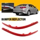 Left & Right 92406-2T500 Rear Bumper Reflectors Fit For Kia Optima 2014-2015