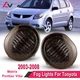Fog Light for 2003-08 Toyota Matrix Pontiac Vibe Smoke Lens Bumper Driving Lamps