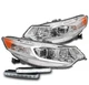 FOR 09-14 ACURA TSX [HID MODEL] LED BAR CHROME PROJECTOR HEADLIGHT LAMP +DRL KIT
