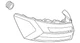 Genuine Volkswagen Combo Lamp Assembly 2GJ-945-095-A