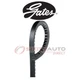 Gates Power Steering To Air Pump Drive Belt for 1965 Jeep J-230 3.8L L6 - ex