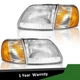 Pair Headlights & Corner Lights For 1997-2003 Ford F150 F250 Expedition L+R