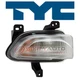 TYC 12-5357-00 Turn Signal Parking Light Assembly for CH2531105 68256431AA zx