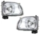 For 01-04 Tacoma Pickup Headlight Headlamp Halogen Head Light with Bulb SET PAIR