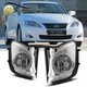 Fog Lights For 2006-2010 Lexus IS250 IS350 Clear Lens Bumper Lamps L & R Side