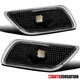Fit 2000-2005 Ford Focus Black Bumper Lights Turn Signal Lamps Left+Right 00-05