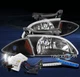 FOR 2000-2002 CHEVY CAVALIER BLACK HEADLIGHT HEADLAMP W/BLUE LED DRL SIGNAL+HID FOR 2000-2002 CHEVY CAVALIER BLACK HEADLIGHT HEADLAMP W/BLUE LED DRL SIGNAL+HID