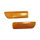 Side Marker Parking Turn Signal Corner Light Lamp Front Pair Set for Jetta Golf