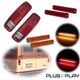 6Pcs Full LED Side Marker + Tail Light w/ Reverse For Ford F150 F250 Truck 73-79